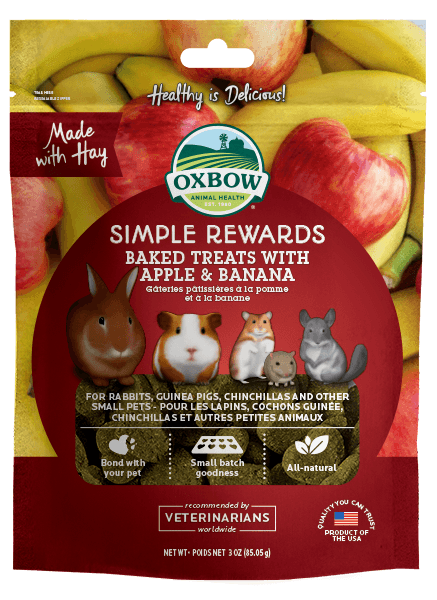 Oxbow Simple Rewards Apple and Banana