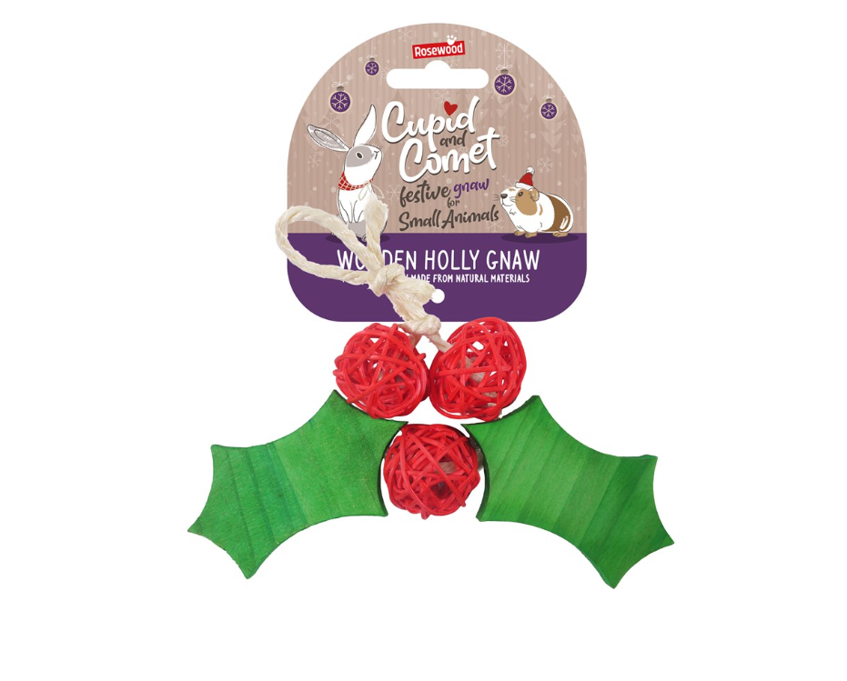 Wooden Holly Gnaw