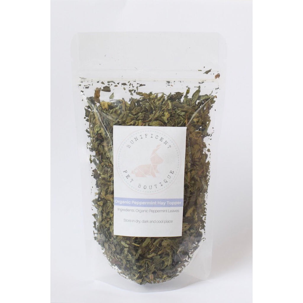 Organic Peppermint Hay Topper
